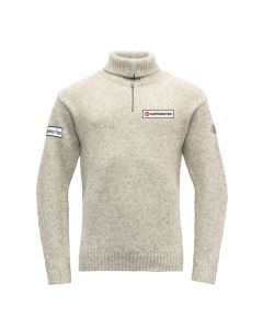 Devold Nansen Zip-neck M Grey Melange