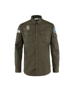 Fjellreven Singi Trekking Shirt LS M Dark Olive LT